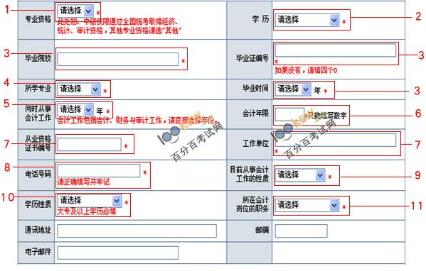 會計職稱考試報名網(wǎng)上指南